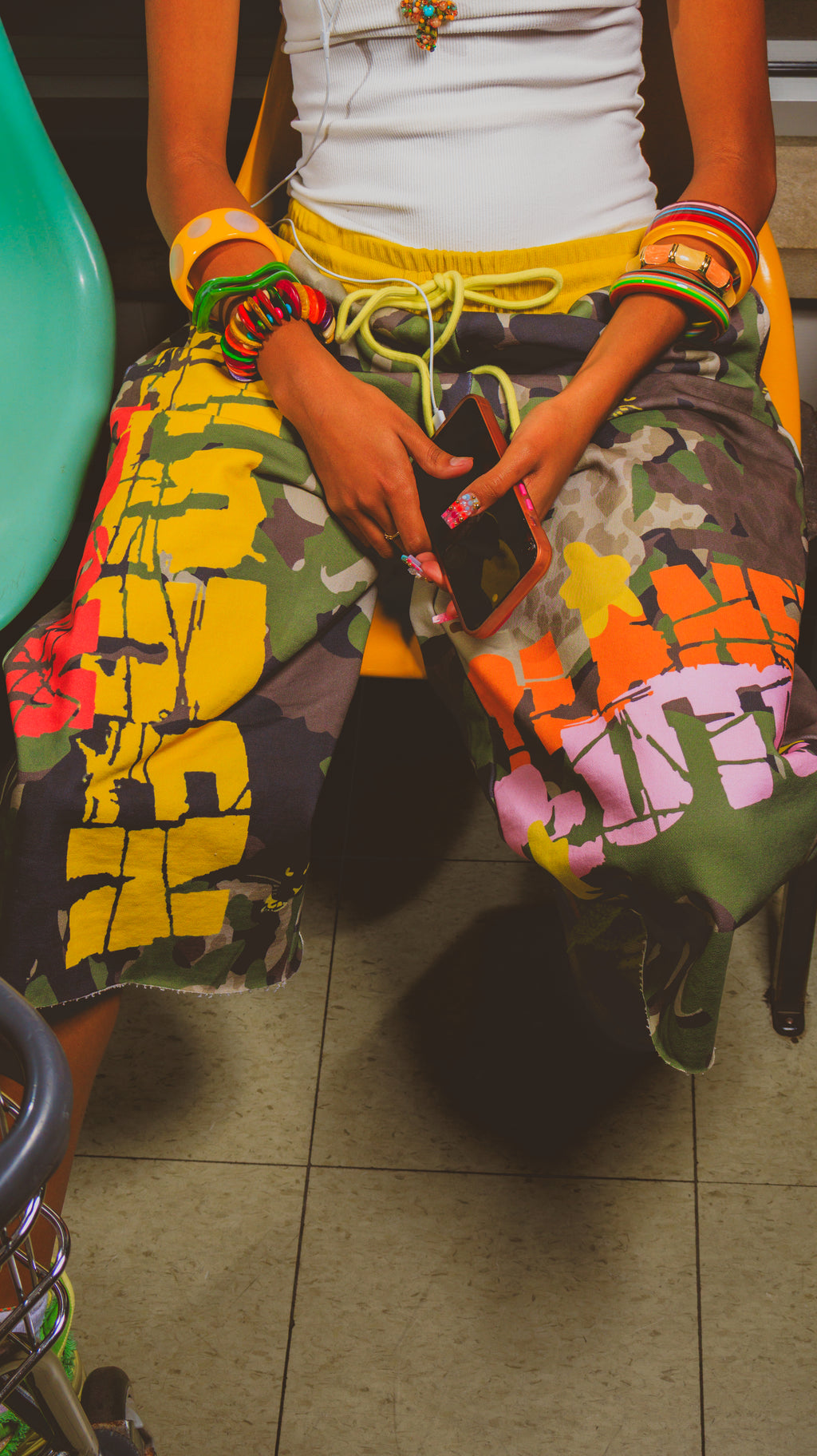 CFPP Baggy Camo Sweatshorts
