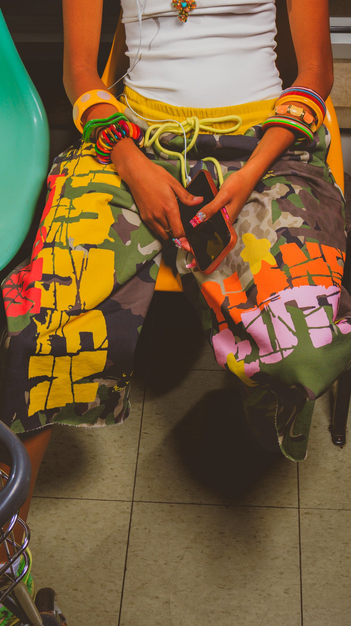 CFPP Baggy Camo Sweatshorts