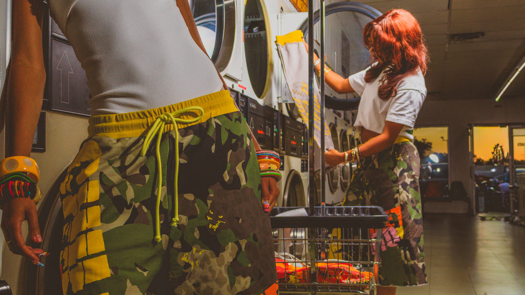 CFPP Baggy Camo Sweatshorts