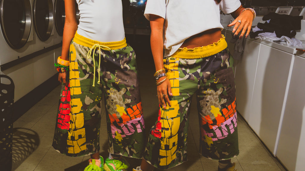 CFPP Baggy Camo Sweatshorts