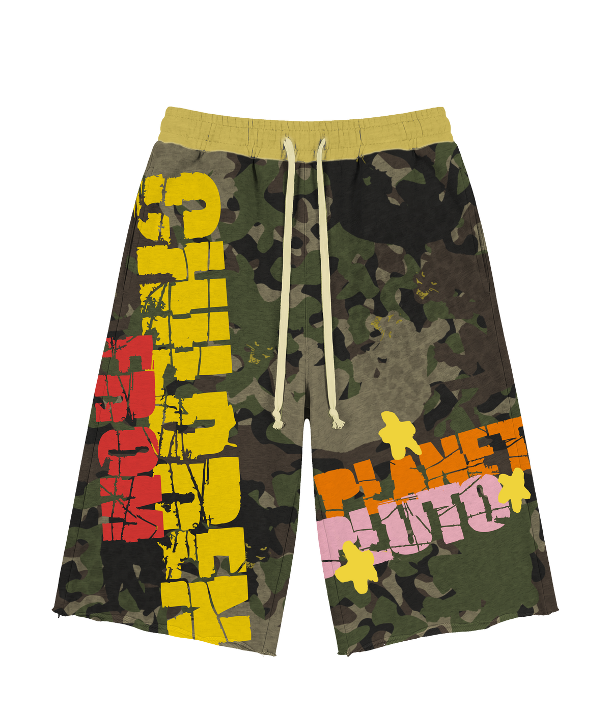 CFPP Baggy Camo Sweatshorts