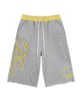 CFPP Baggy Grey Leopard Print Shorts